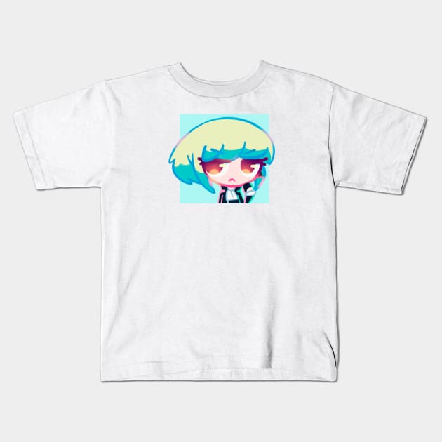 Burnish Lio Kids T-Shirt by OkiComa